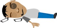 a person collapsed on the floor 1039