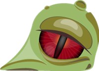 Eyeball for Green heap monster 1046