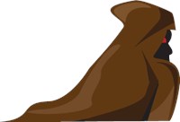 Jawa type character moving away 1058
