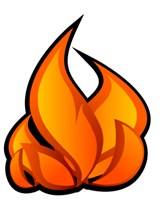 Fire or campfire 1140