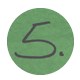 The number "5" 1263