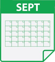 September Calendar icon 1275