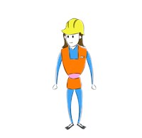 A Construction Woman Worker  1281