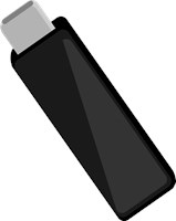 Illustration of a flash drive 1315