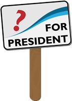 Sign for Elect ? for president 1317