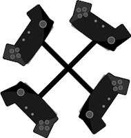 Multiple game controllers in a circle 1319