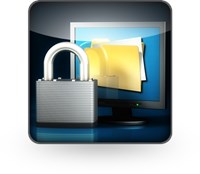 Lock, monitor, and post-its 133