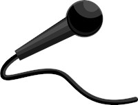 illustration of microphone  1334