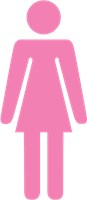 Basic icon for female 1408