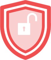 Shield with unlocked locked 1434