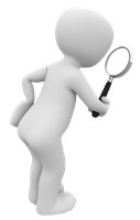 blankman searching with a magnifying glass 1460