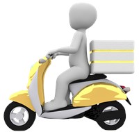 blankman on gold scooter 1493