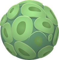 green blobbly ball 1507