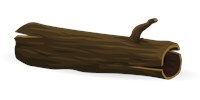 a brown dead tree trunk log 1525