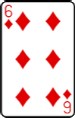 Card 6 of diamonds 1603