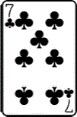 card 7 of clubs 1606