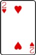 card two of hearts 1609