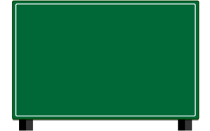 Street Sign Large 1683