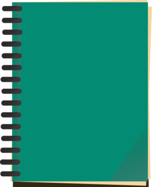 Teal Notebook 1704