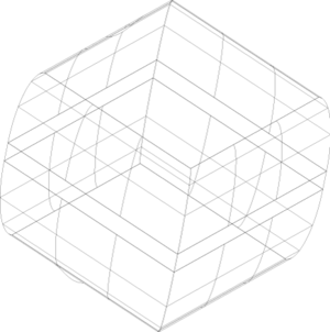 Wireframe C U B E 1746