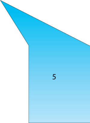 Blue Piece 5 1772