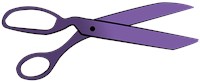 Purple Scissors 186