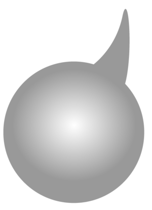 Right caption Bubble 1908