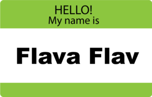 Name Sticker 1950