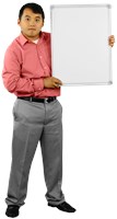 Tou Holding a Whiteboard Right 197