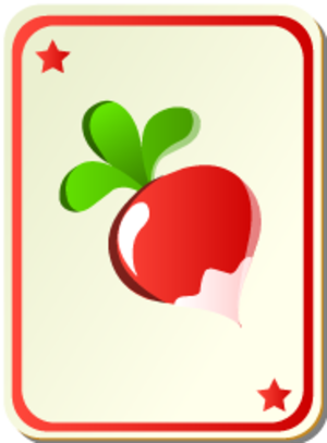 Raddish Card 1977