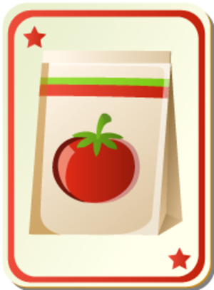 Tomato Seed Card 1979