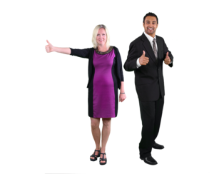People with Thumbs Up 2185