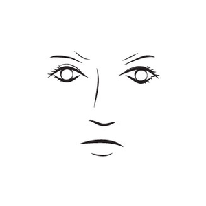 Facial Expression_ Female Angry 2195