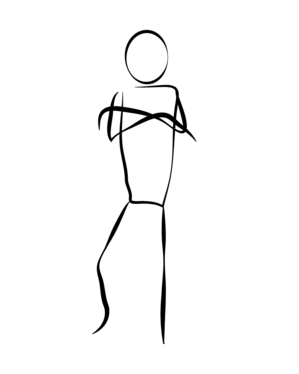 Body Pose arms crossed 2225