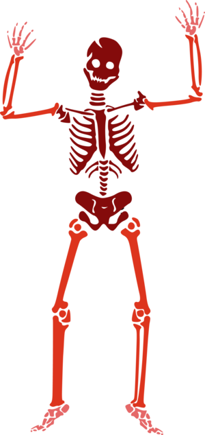 Skeleton Red 2318