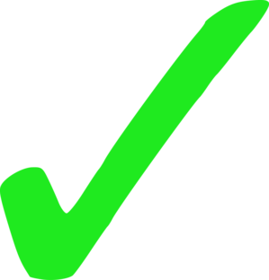 Green Checkmark 2319