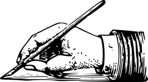 Writing hand 2321