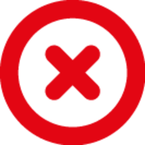 Close Icon red 2340