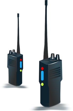 Handheld walkie talkie radio 2349