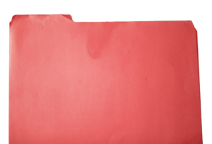 red file folder 2532