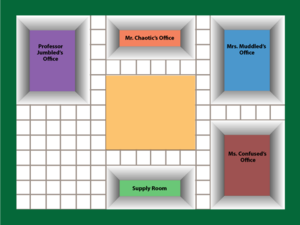 Game Board Map 2561