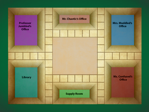 Game Board Map 2562