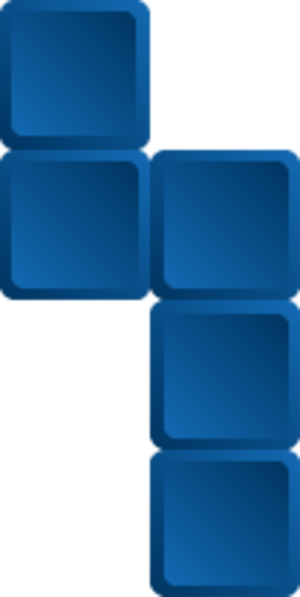 Blue tile buttons 5 2620