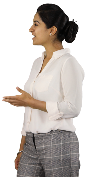 girl explaining Ishmeet_ I M G_4394 2656