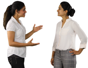 girls talking I M G_4396 2657