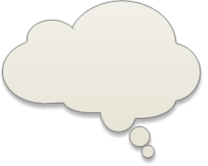 Thought, bubble, text 2769