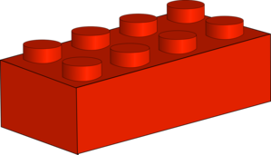 Red Lego 2950