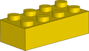 Yellow Lego 2974