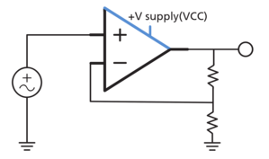 Non Inverting Amp_ V C C High Light