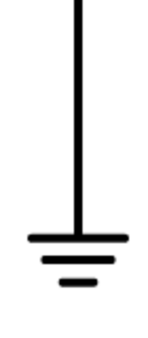 Inverting Amp Outline Arrow